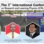 The 3rd International Conference on Research and Learning of Physics (ICRLP 2020)